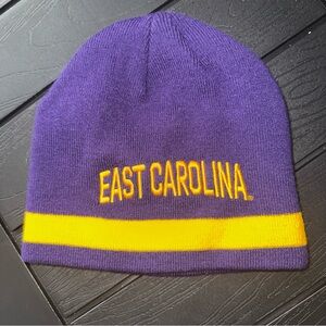 Adidas East Carolina Pirates ECU Cuffed Knit Beanie Purple Toboggan Embroidered
